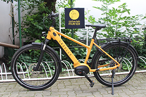 E-Bike Unisex mit Trapezrahmen